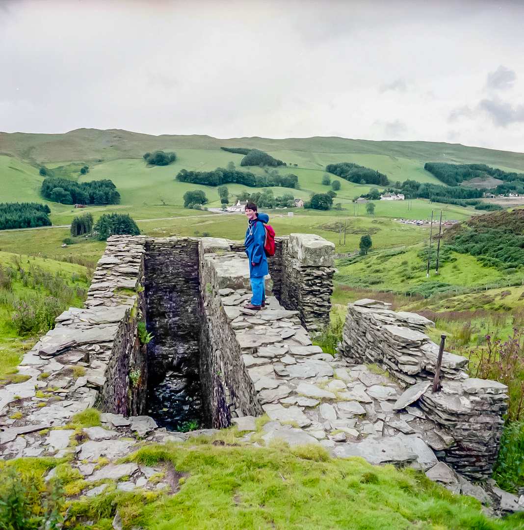 Bog Mine wheel pit for drawing mc 1985